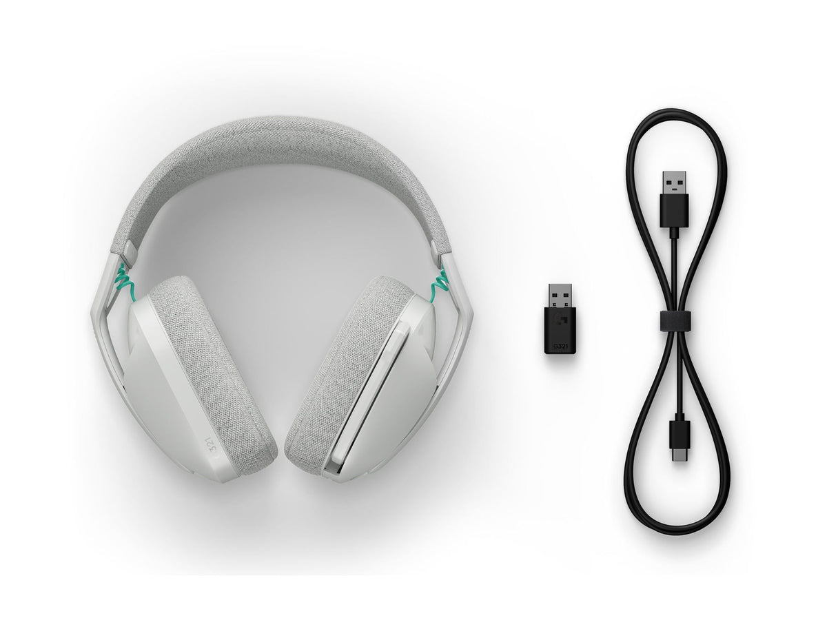 LOGITECH G321 Wired Gaming Headset White