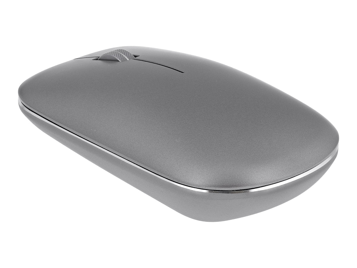 TNB Wireless Rechargeable Mouse Usb-C Aluinium Body And Scroll Magnetic Top Cover Triple Connect Bluetooth + 2.4Ghz Usb-A