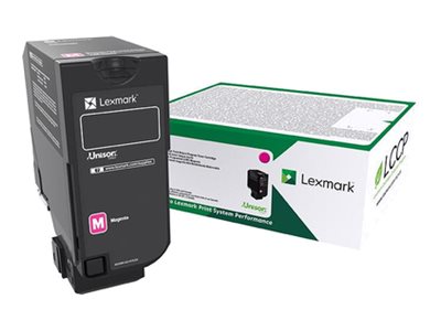 LEXMARK CS720 CS725 CX725 Cartouche de toner Return Programme capacité standard Magenta 7K