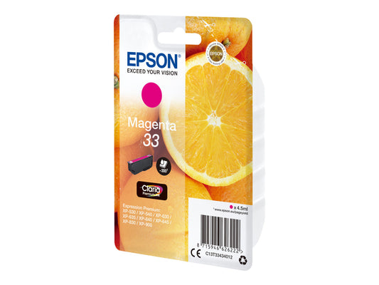 EPSON 1LB Cartouche Oranges Ink Claria Premium Magenta w/s