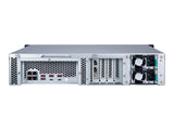 QNAP TS-1283XU-RP-E2124-8G 12-Bay NAS E-2124 8Go DDR4 12x2.5p/3.5p SATA HDD/SSD 4 GigaLan 2x10GbE SFP