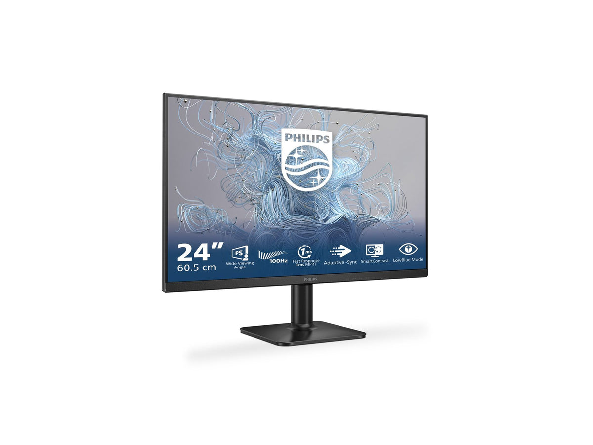 PHILIPS 24E2N1110 23.8p 1920x1080 120Hz IPS Flat Fixed base tilt AdaptiveSync HDMIx1 VGAx1 Bri 300cd/m2