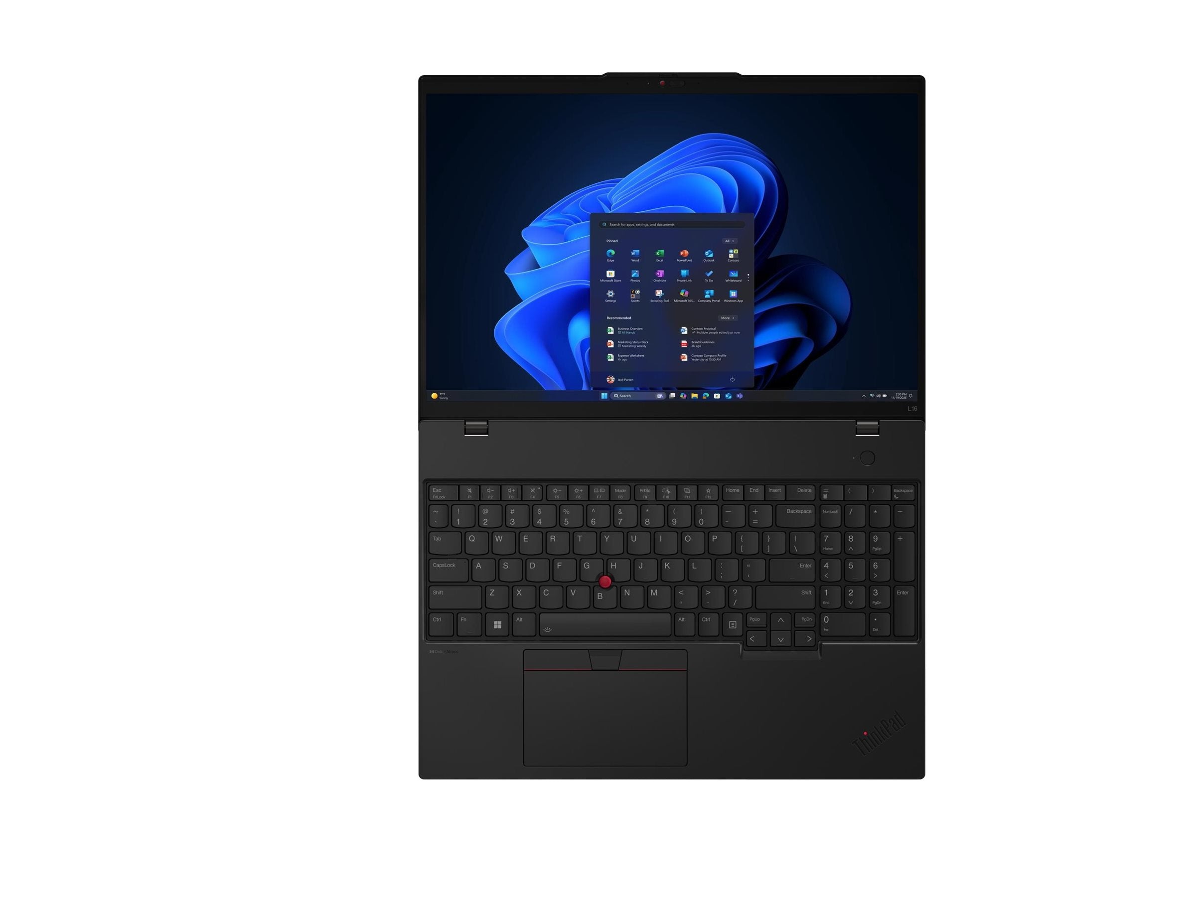 LENOVO ThinkPad L16 Gen 2 AMD Ryzen 5 PRO 215 16p WUXGA 16Go 512Go SSD M.2 2280 PCIe AMD Radeon 740M W11P 1YR Premier NBD