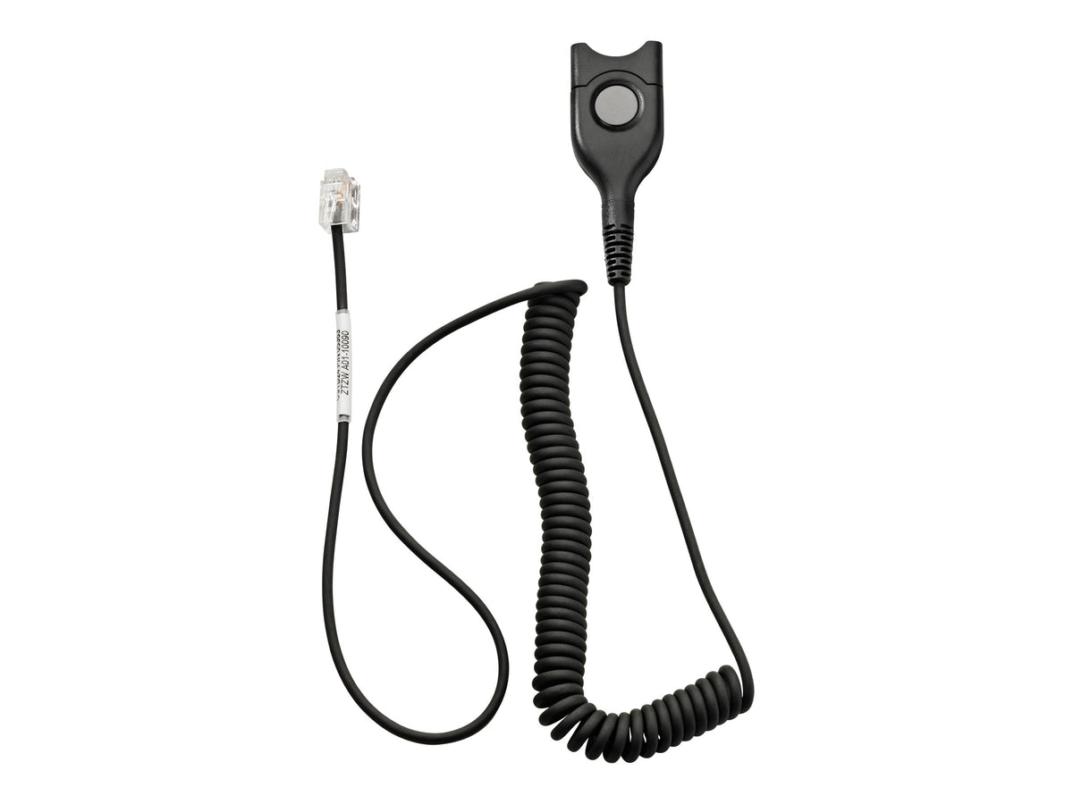 EPOS CSTD 01 Standard headset connection cable with EasyDisconnect to Modular Plug RJ 9