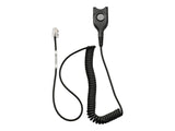 EPOS CSTD 01 Standard headset connection cable with EasyDisconnect to Modular Plug RJ 9
