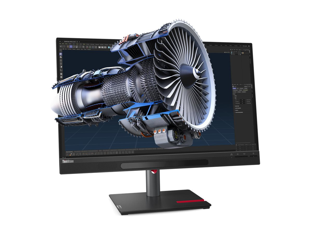 LENOVO ThinkVision 27 3D LED Écran 27p 3840x2160 4K 60Hz IPS 310cd/m2 1200:1 HDR10 4ms HDMI DisplayPort USB-C speakers