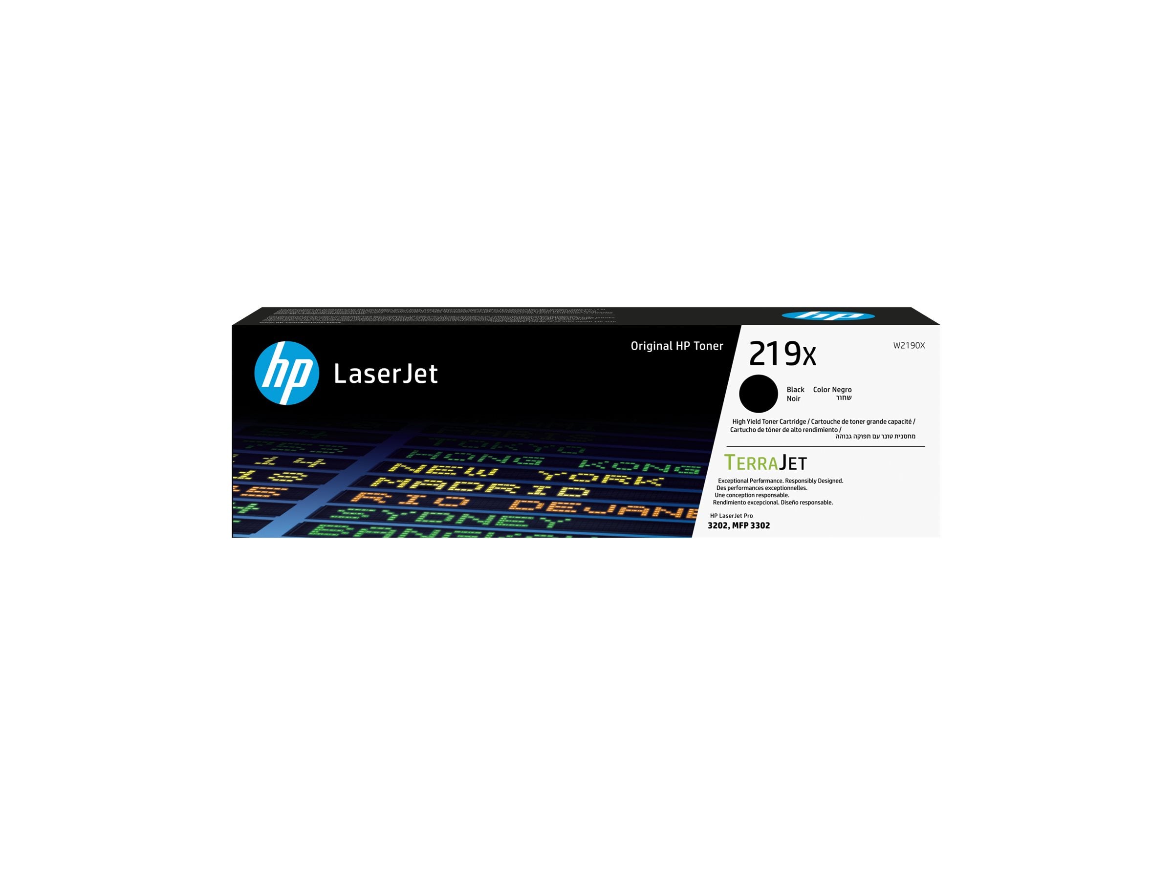 HP 219X High Yield Black Original LaserJet Toner Cartridge
