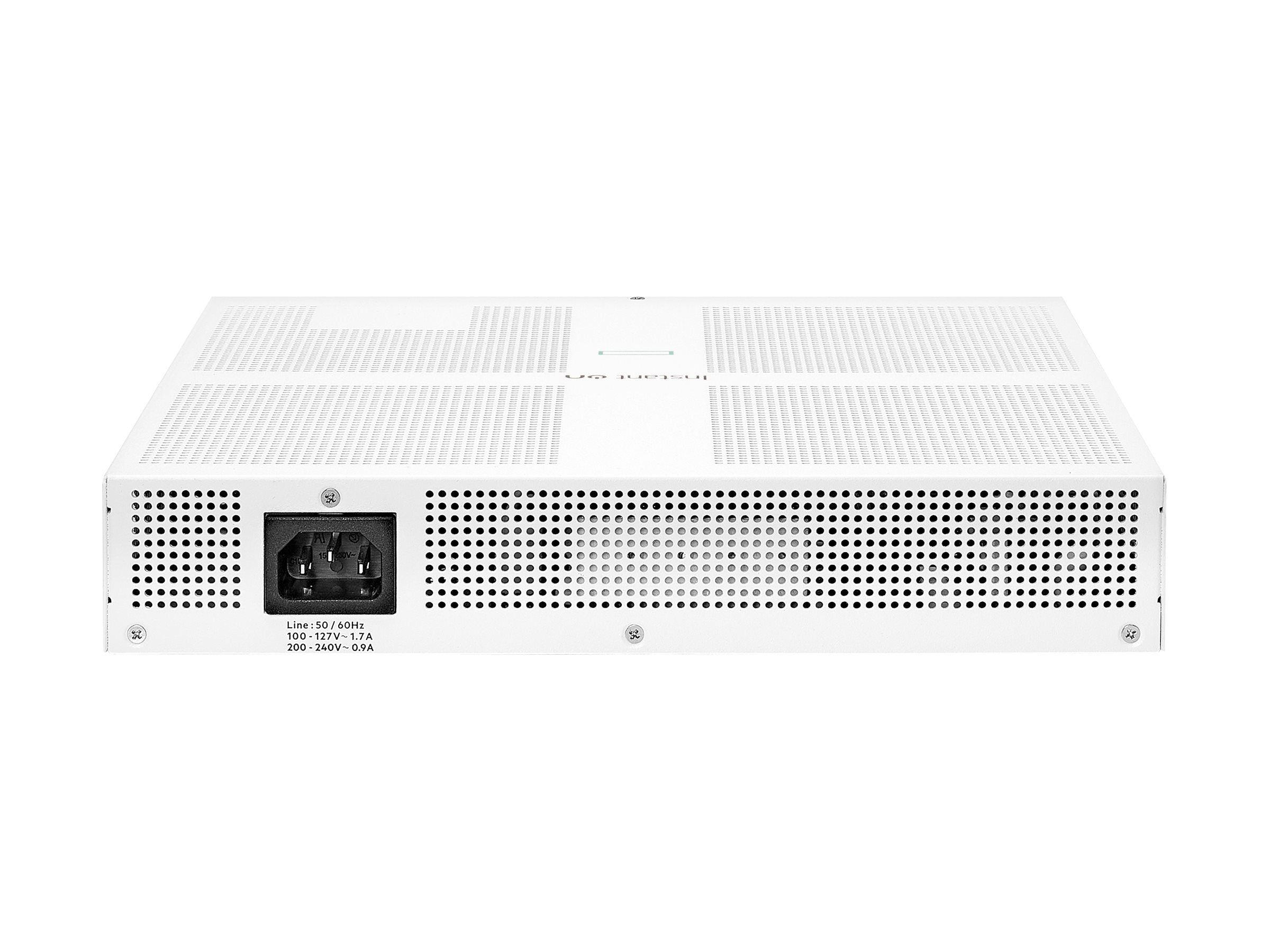 HPE Networking Instant On 1930 8G Class4 PoE 2SFP 124W Switch Commutateur C3 Géré 8 x 10/100/1000 PoE + 2 x Gigabit SFP
