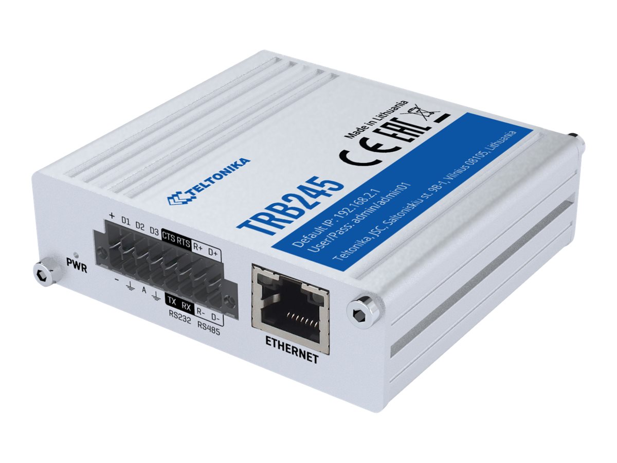 TELTONIKA NETWORKS TRB245 LTE/4G Industrial Gateway