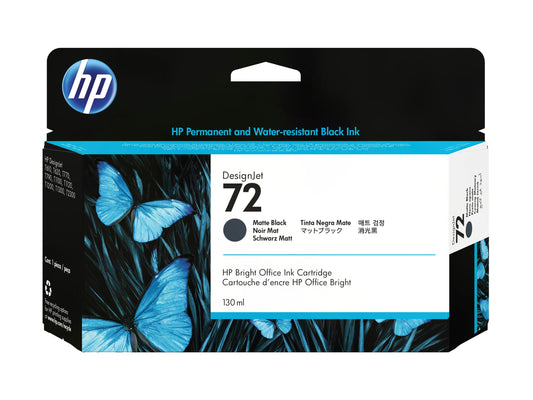 HP 72 original Ink cartridge C9403A matte black high capacity 130ml 1-pack