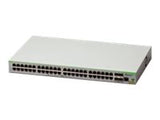 ALLIED 48x 10/100T ports and 4x 100/1000X SFP 2 for Stacking Fixed AC power supply EU Power Cord
