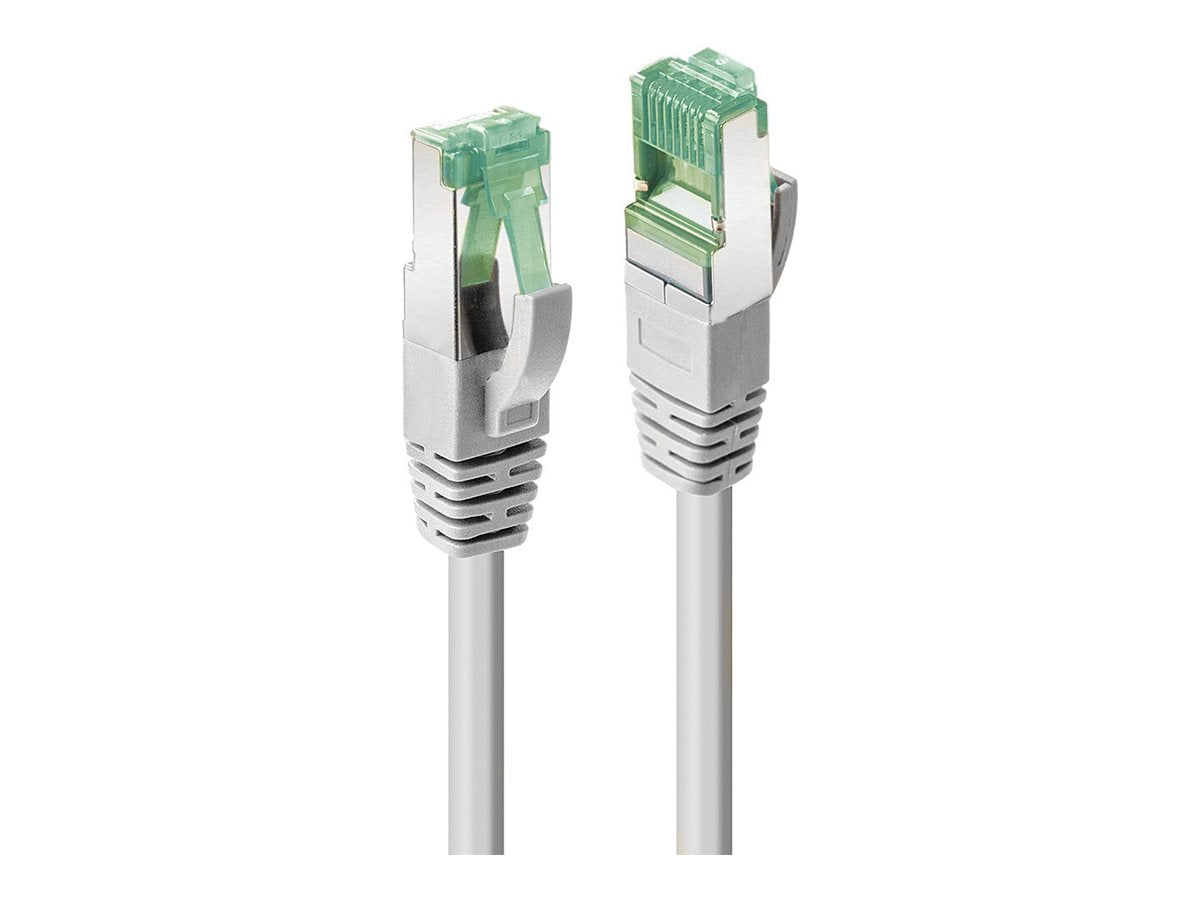 LINDY 1m Cat.6A S/FTP GRS TPE Network Cable Grey