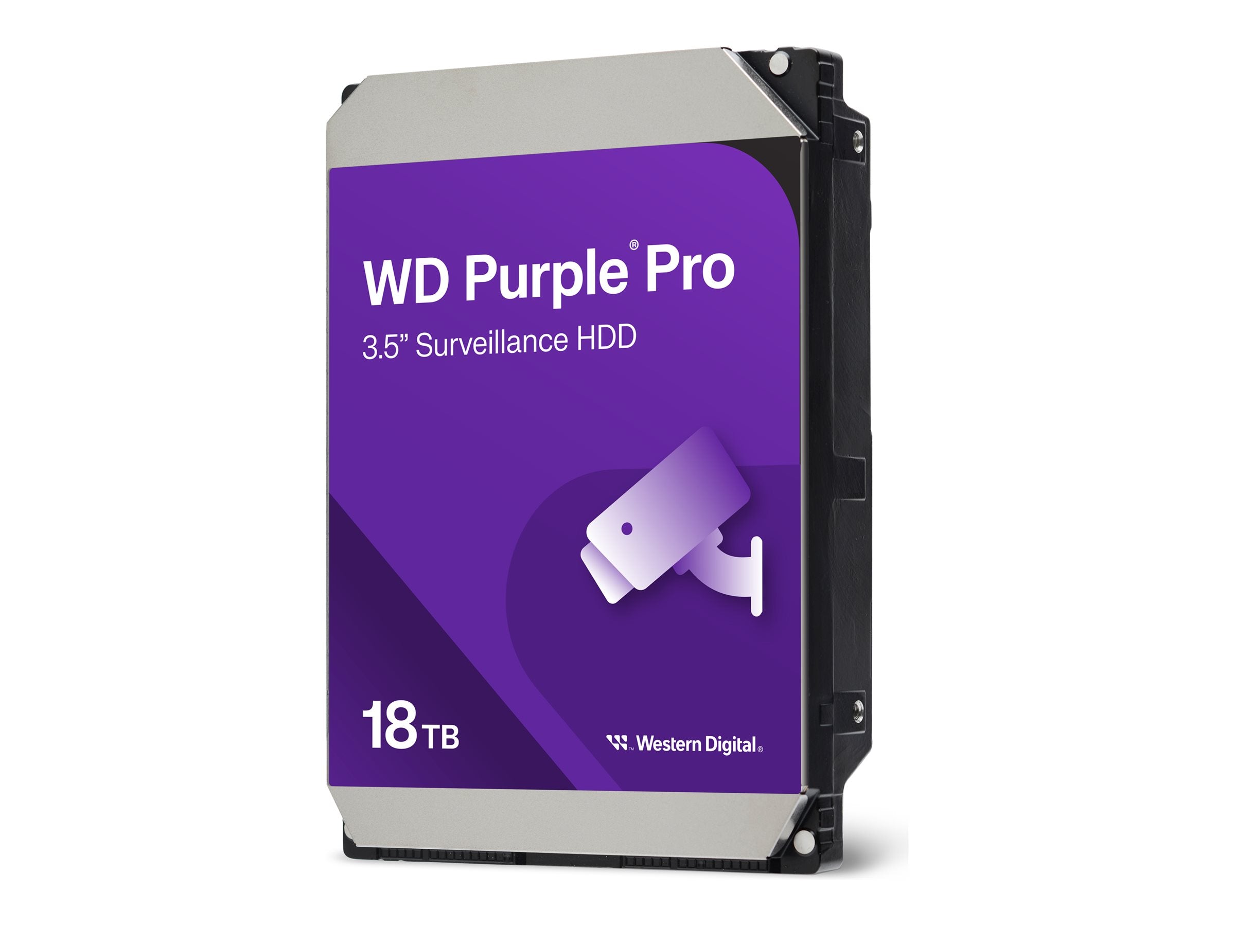 WD Purple Pro 18To SATA 6Gb/s HDD 3.5p internal 7200tpm 512Mo Cache 24x7 Bulk