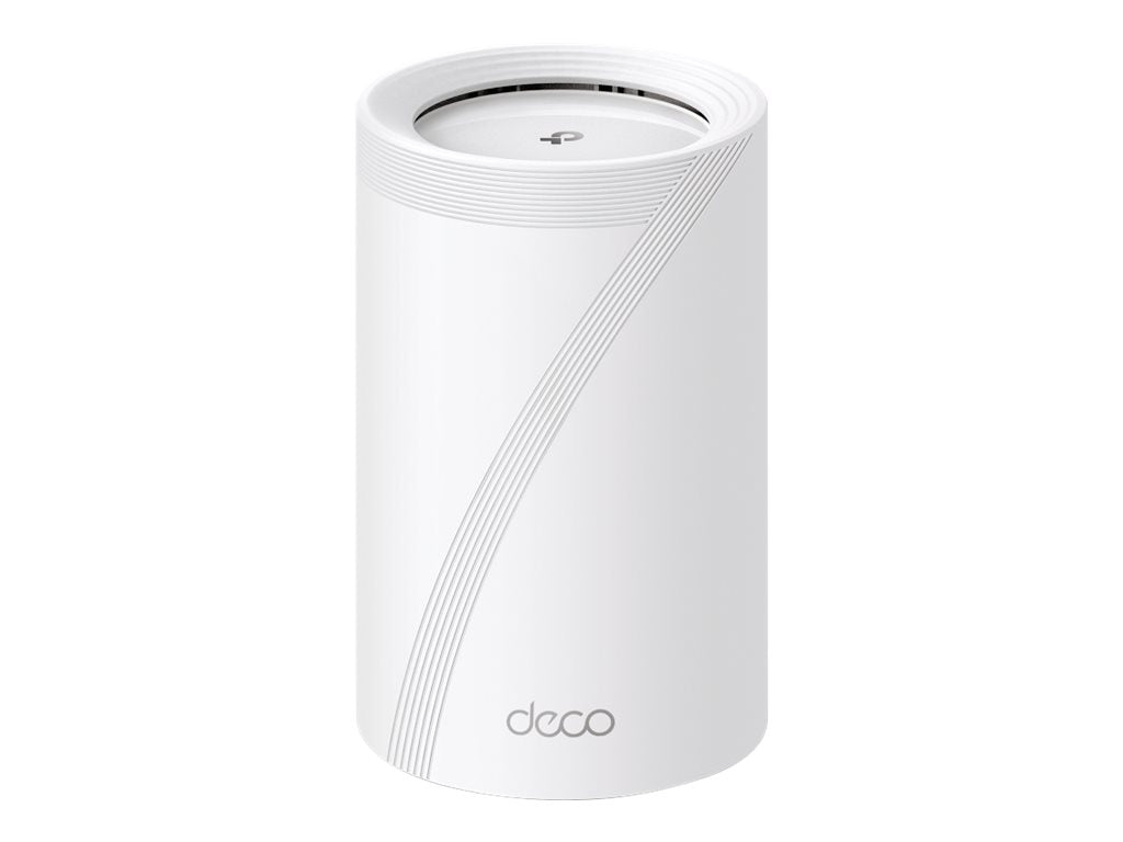 TP-LINK BE9300 Whole Home Mesh Wi-Fi 7 System Tri-Band 574Mbps at 2.4GHz + 2880Mbps at 5GHz + 5760Mbps at 6GHz Internal Antenna