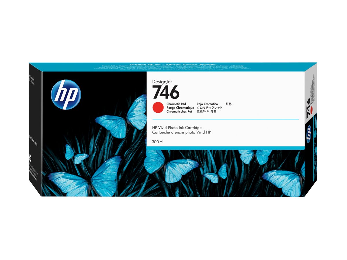 HP 746 300-ml Chromatic Red Ink Cartridge