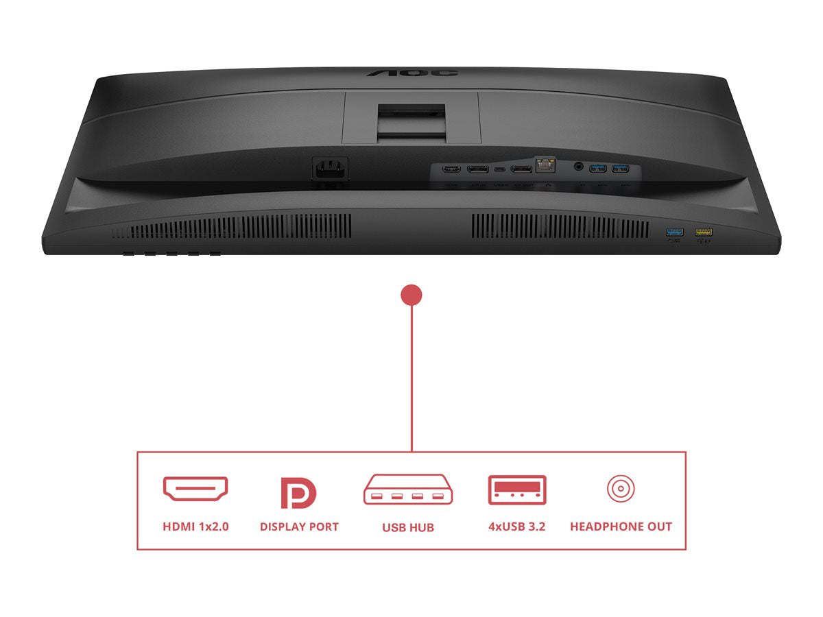 AOC Q27E4CV 27p QHD IPS 120Hz 16:9 HDMI 2.0 DP 1.4 USB-C
