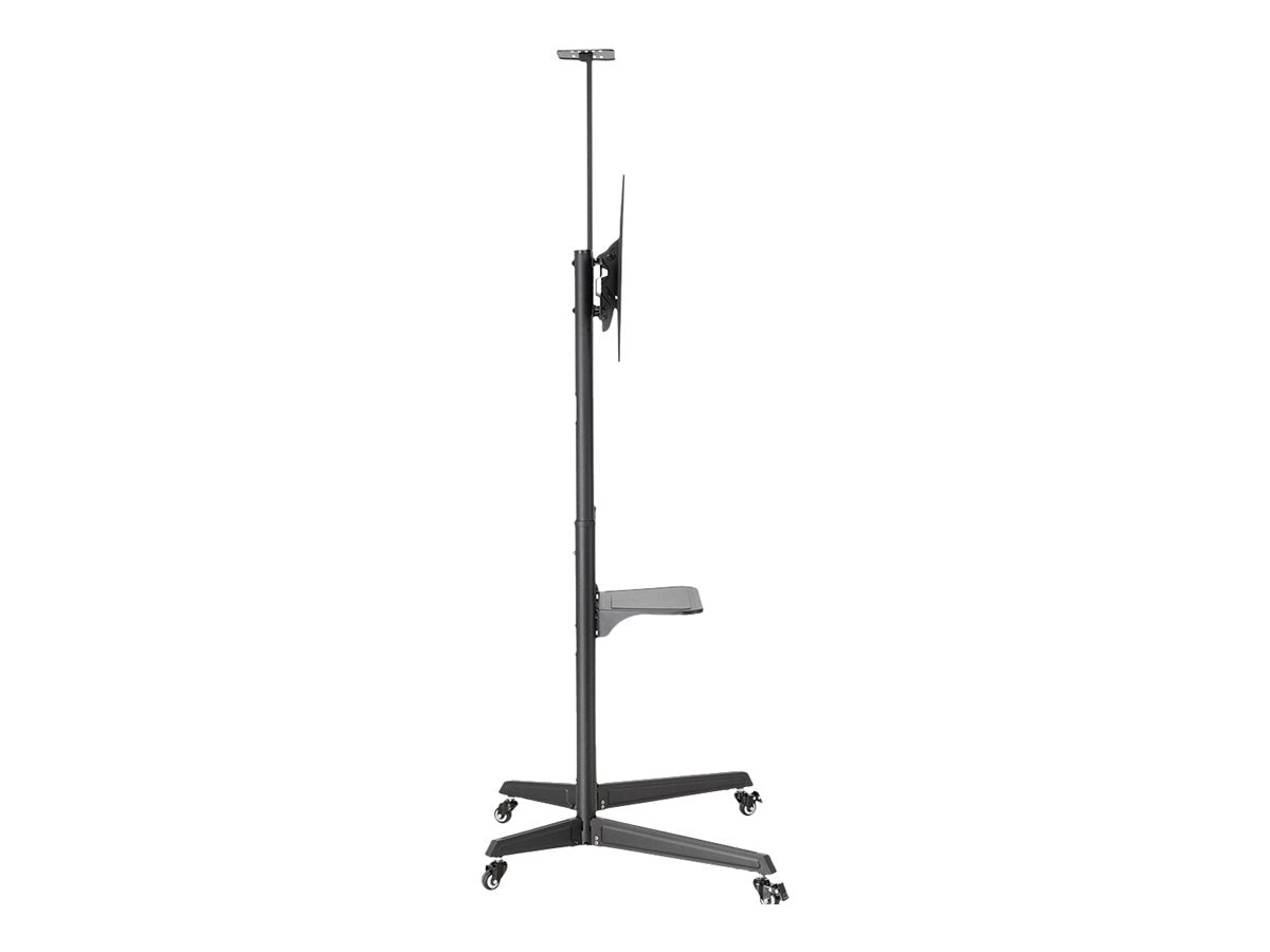 NEOMOUNTS FL50-550BL1 Support au sol mobile pour écran 37-70p - étagère multimédia et support caméra inclus