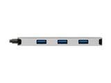 EATON TRIPPLITE USB-C Dock Dual Display - 4K 60Hz HDMI USB 3.2 Gen 1 USB-A Hub Memory Card 100W PD Charging Gray