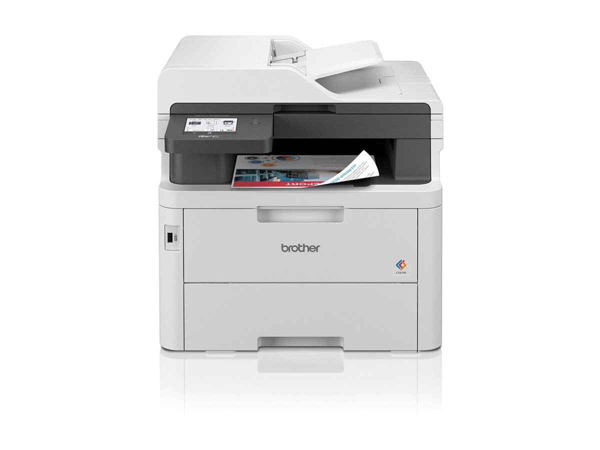 BROTHER MFC-L3760CDW MFP colour LED A4 26ppm copy 26ppm print 250 sheets USB 2.0 Gigabit LAN Wi-Fi USB host