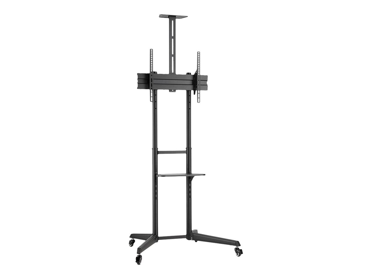 NEOMOUNTS FL50-550BL1 Support au sol mobile pour écran 37-70p - étagère multimédia et support caméra inclus