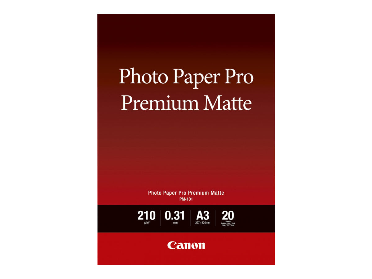 CANON Photo Paper Premium Matte A3 20 sheets