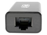 EATON TRIPPLITE USB-C to Gigabit Network Adapter with Thunderbolt 3 Compatibility Black