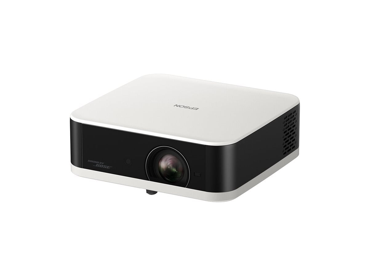 EPSON Lifestudio Pop EF-61W - Projecteur 3LCD - portable - 700 lumens -  Full HD 16:9 wireless  Bluetooth - Blanc diamant