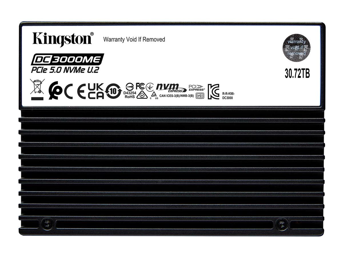 KINGSTON SSD TCG Opal Enterprise 30.72To DC3000ME U.2 PCIe 5.0 NVMe
