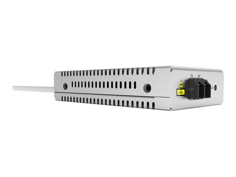 ALLIED USB -A or -C to 1000SX/LC Gigabit mini media converter with multi-mode LC fiber connector
