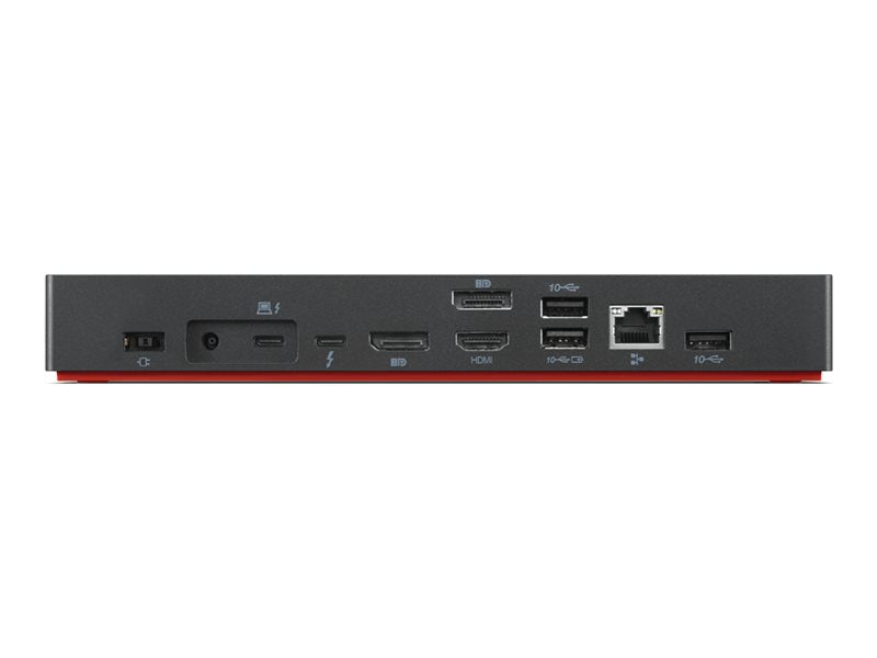 LENOVO ThinkPad Thunderbolt 4 WorkStation Dock - Thunderbolt 4 - HDMI, 2 x DP, 2 x Thunderbolt - 1GbE - 300 Watt