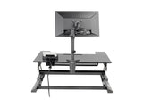 EATON TRIPPLITE WorkWise Height-Adjustable Sit-Stand Desktop Workstation