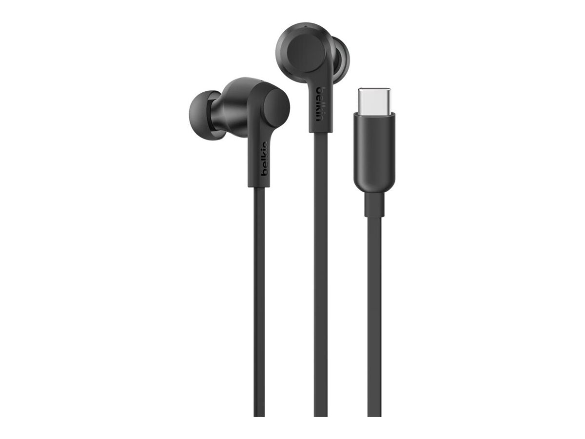 BELKIN SoundForm ANC Wired Eearbuds USB-C Black