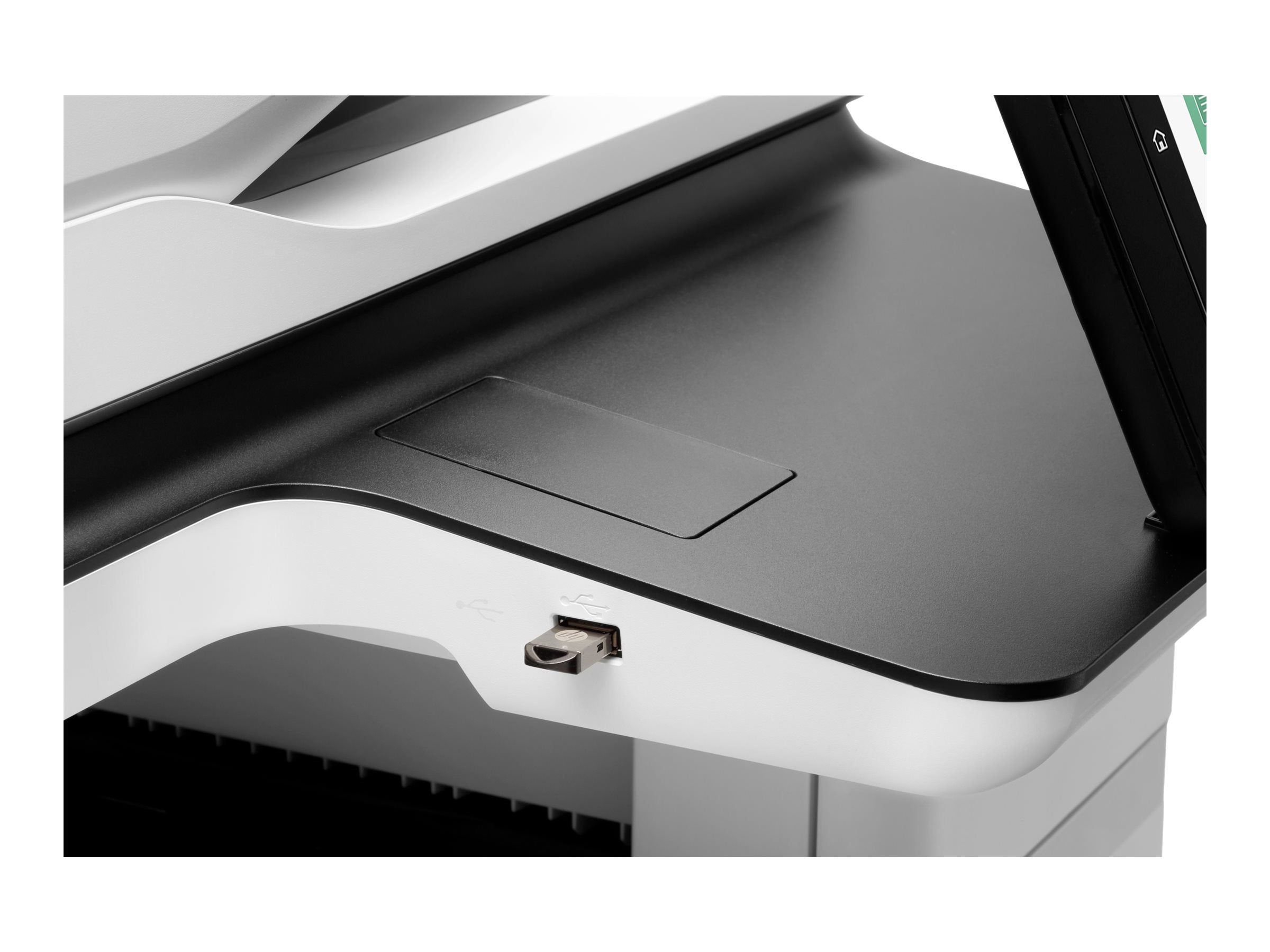 HP LaserJet Enterprise MFP M635fht MFP Mono laser 216x864mm A4 61ppm Copy 61ppm Print 1200sheets USB LAN