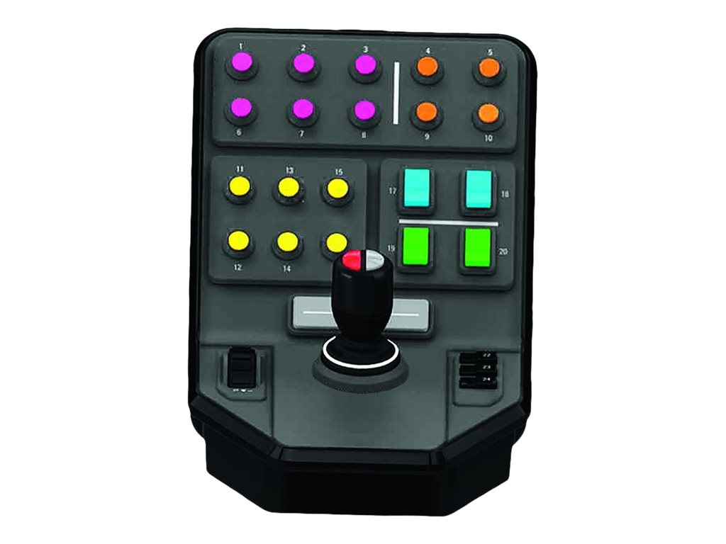 LOGITECH Heavy Equipment Side Panel Flight simulator controller wired for PC