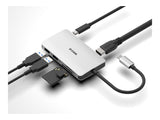 D-LINK USB-C 6-en-1 HDMI SD /microSD card reader and charging