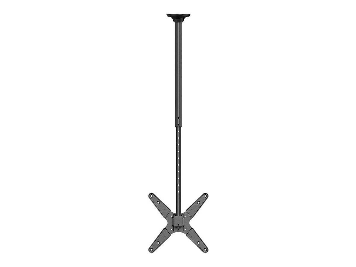 NEOMOUNTS FPMA-C340BLACK Support de plafond pour écran de 32-75p - h 106-156 cm