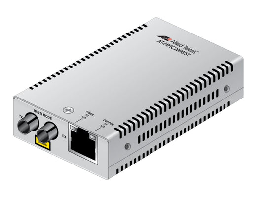 ALLIED Mini Media Converter 10/100/1000T to 1000BASE-SX MM ST Connector