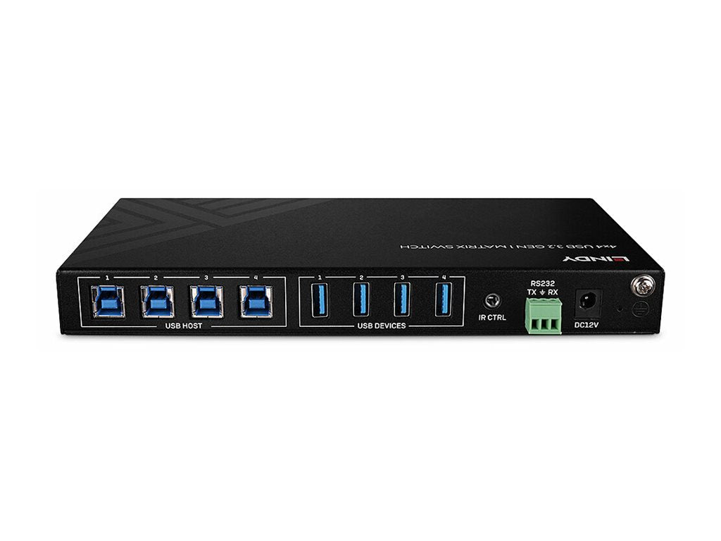 LINDY 4x4 USB 3.2 Gen 1 Matrix Switch