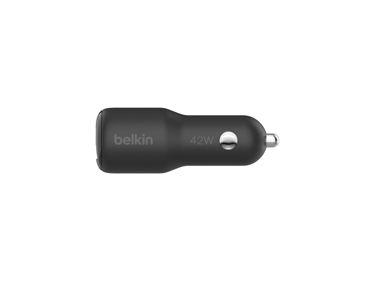 BELKIN Boost Charge 42w - 30w USB-C PD PPS + 12w USB-A Car Charger