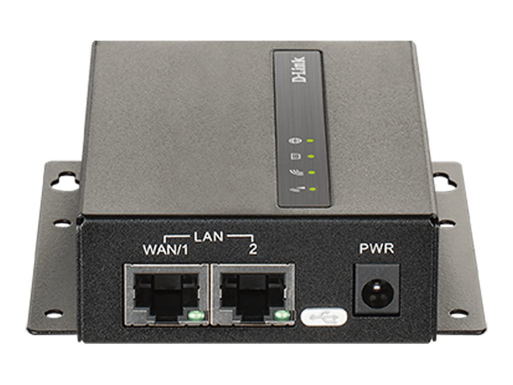 D-LINK 4G VPN LTE Cat 4 Industrial M2M Router Wi-Fi Dual SIM 2 External LTE Antennas 1 External Wi-Fi N Antenna 1 WAN/LAN FE Port