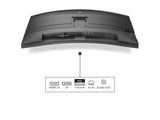 PHILIPS 34B2U5600C/00 34p 3440x1440 120Hz VA CURVED H/A tbu MM ULTRAWIDE USB-C DOCKING DISPLAY RJ45 PD > 100 W USB HUB SPEAKERS