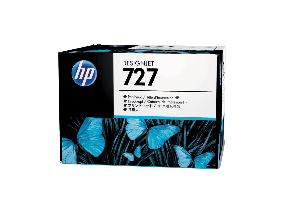 HP 727 original printhead B3P06A black and colour standard capacity 1-pack