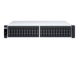QNAP ES2486dc-2142IT-128G 24-Bay Enterprise ZFS NAS SAS 12G/6G Xeon D-2142IT 128Go RAM 7-LAN 4 SFP+ 3 RJ45 for Each Controller