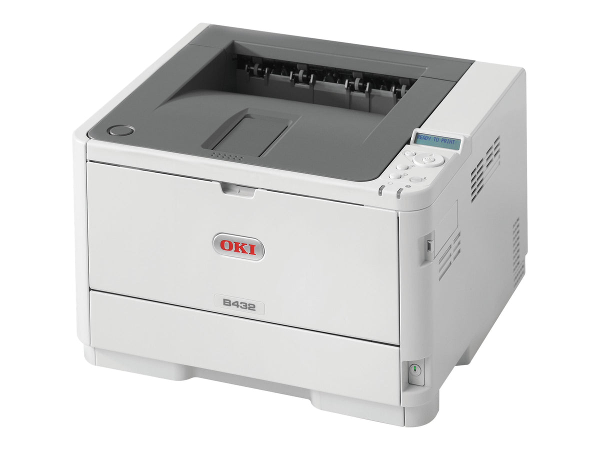OKI B432dn Monochrom Laser Printer A4 Duplex LED A4/Legal 1200x1200dpi 40ppm 350Sheets USB2.0 Gigabit LAN