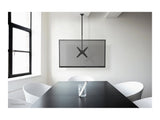 NEOMOUNTS FPMA-C340BLACK Support de plafond pour écran de 32-75p - h 106-156 cm