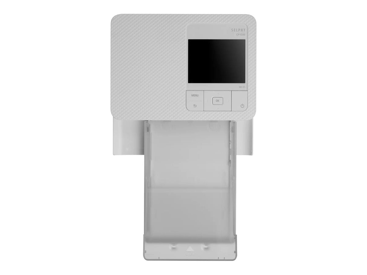 CANON SELPHY CP1500 Printer colour dye sublimation 148x100mm 0.41 min/page colour USB Wi-Fi White