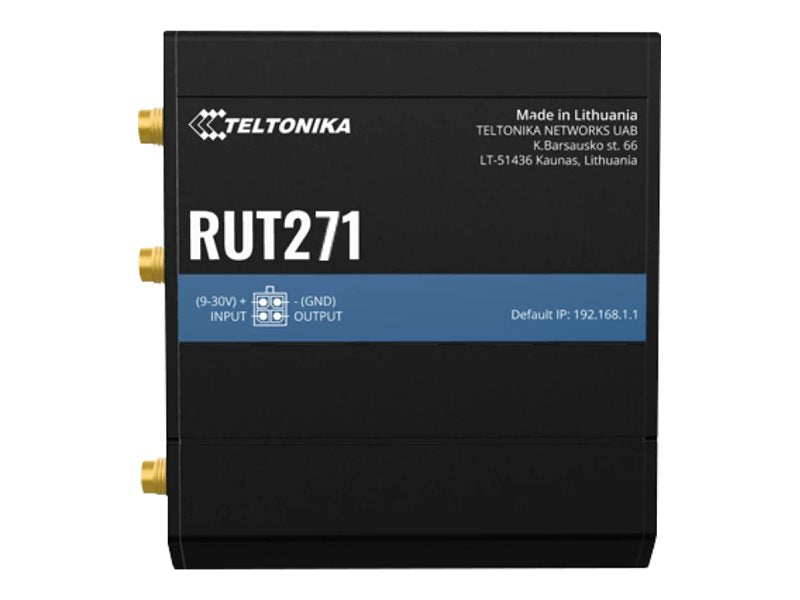 TELTONIKA NETWORKS RUT271 Redcap 5G/4G/LTE WiFi Router