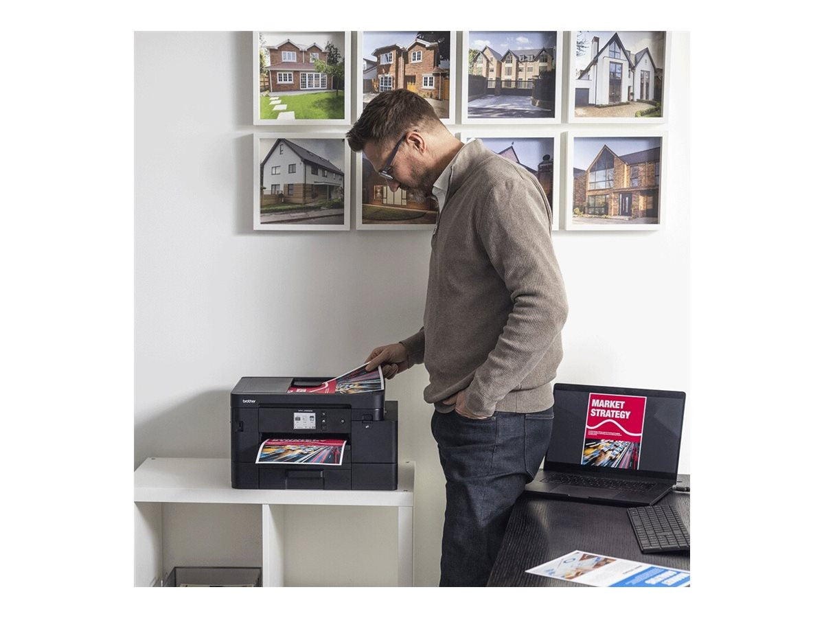 BROTHER MFC-J4550DW Compact all-in-one wireless business ink printer with ADF and two paper trays 20ppm