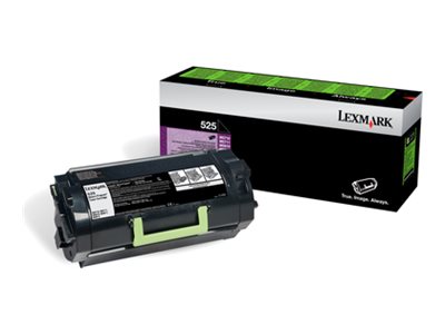 LEXMARK 522 cartouche de toner noir capacité standard 6.000 pages pack de 1 retour program