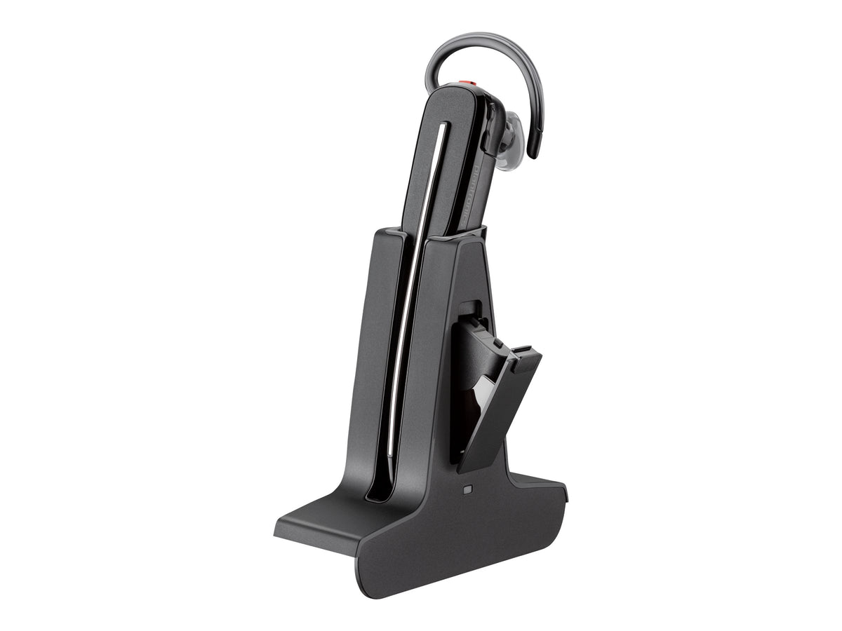 HP Poly Savi 8245-M DECT 1880-1900 MHz Headset +D400 +Deluxe Charger HS-C